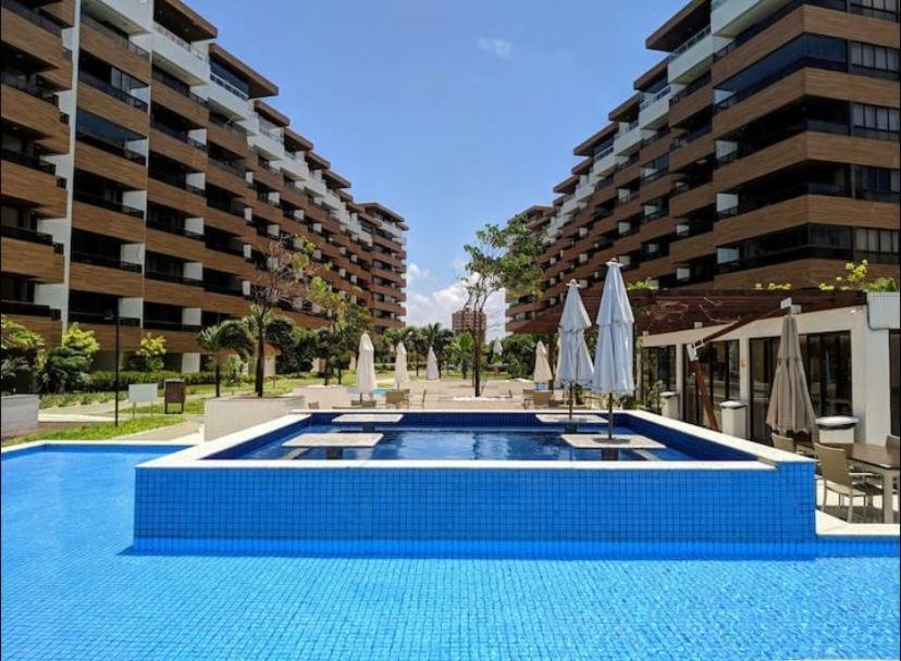 Apartamento A Beira Mar Com Piscina Estilo Resort กาเบเดโล ภายนอก รูปภาพ