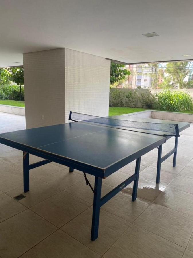 Apartamento A Beira Mar Com Piscina Estilo Resort กาเบเดโล ภายนอก รูปภาพ