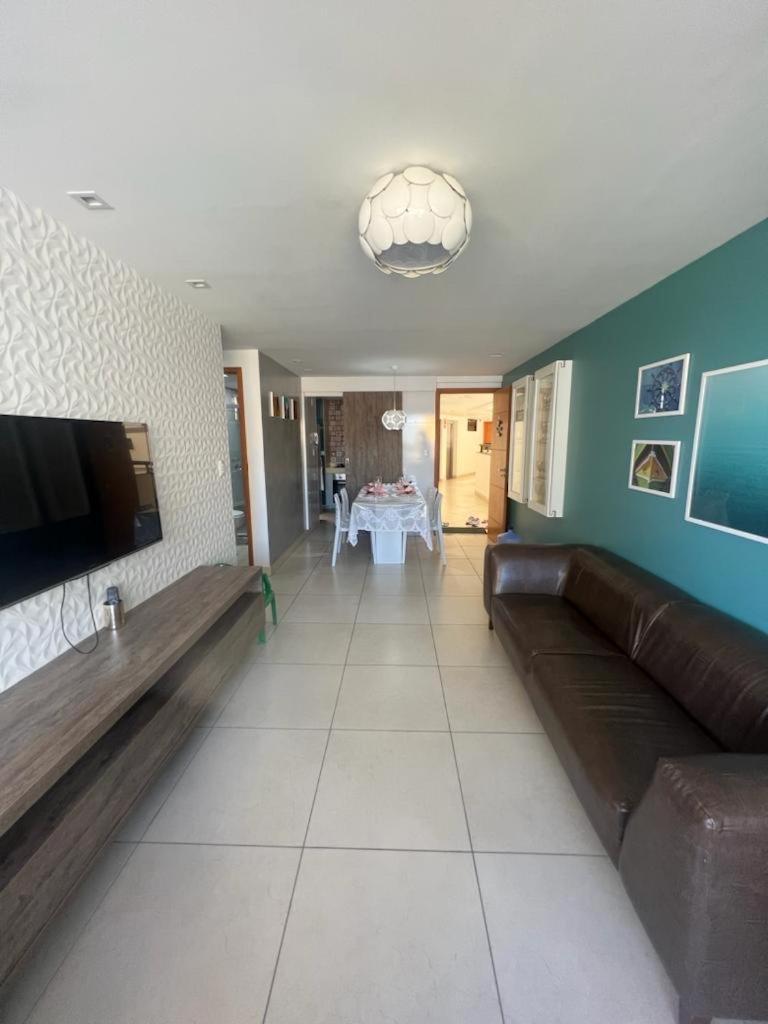 Apartamento A Beira Mar Com Piscina Estilo Resort กาเบเดโล ภายนอก รูปภาพ